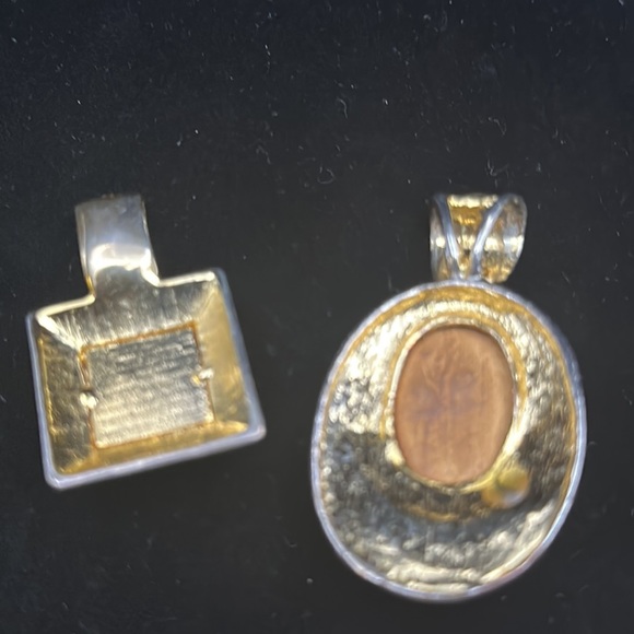 Vintage 2 Slide Pendants - Picture 4 of 5